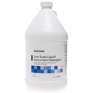 McKesson Low Suds Liquid Instrument Detergent, Clean Medical Devices and Surgical Instruments, 1 gal, 1 Count, 1 Pack