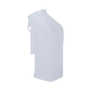 McKesson Male Urinal with Transparent Lid – Translucent Body, Graduated, Plastic – 1 qt / 1000 mL, 50 Count(12 Count)