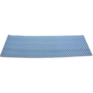 McKesson Mattress Overlay – Convoluted Foam Decubitus Care Pad, Mattress Topper for Ulcers, Pressure Sores, Bedsores – Blue, 72 in x 20 in x 2 in, 1 Count
