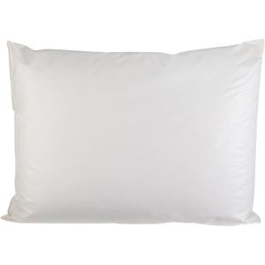 McKesson Medical Pillow [1 Count] Reusable Hospital Bed Pillows, Vinyl Cover, Fluid Moisture and Stain-Resistant, White, 20 in x 26 in(19 X 25 Inch ( 1 Count))