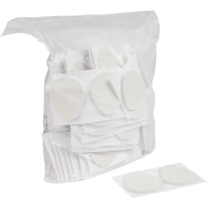 McKesson Protective Foot Pads – Foam, Adhesive, Teardrop-Shaped, White – Size 106-Large, 1/4 in, 100 Count