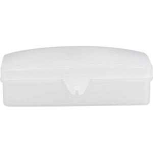 McKesson Soap Dish for Bar Soap with Flip-Top Lid, 4 in x 2.625 in x 1.25 in, 1 Count, 100 Packs, 100 Total