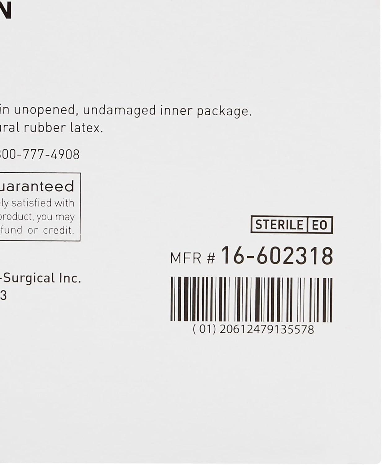 image:imageMcKesson All Purpose Sponges Sterile 4Ply 100 Cotton 4 in x 4 in 2 per Pack 25 Packs 50 Total2 X 2 Inch 3000 Count