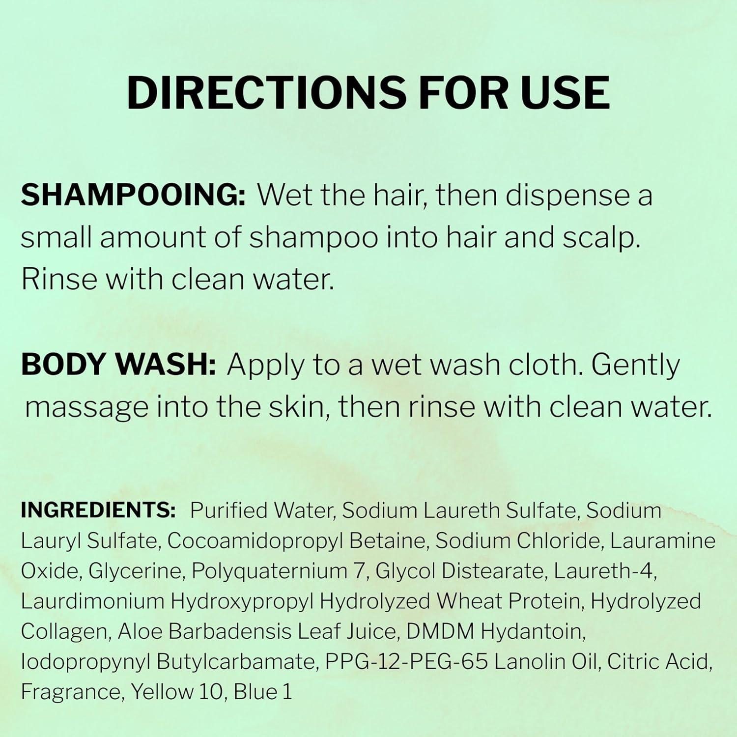 image:imageMcKesson Body Wash and Shampoo 4 Count 1 Gallon Bulk Refill Full with Aloe Cucumber Melon Scent Sensitive Skin amp Hair 2in1Cucumber Melon