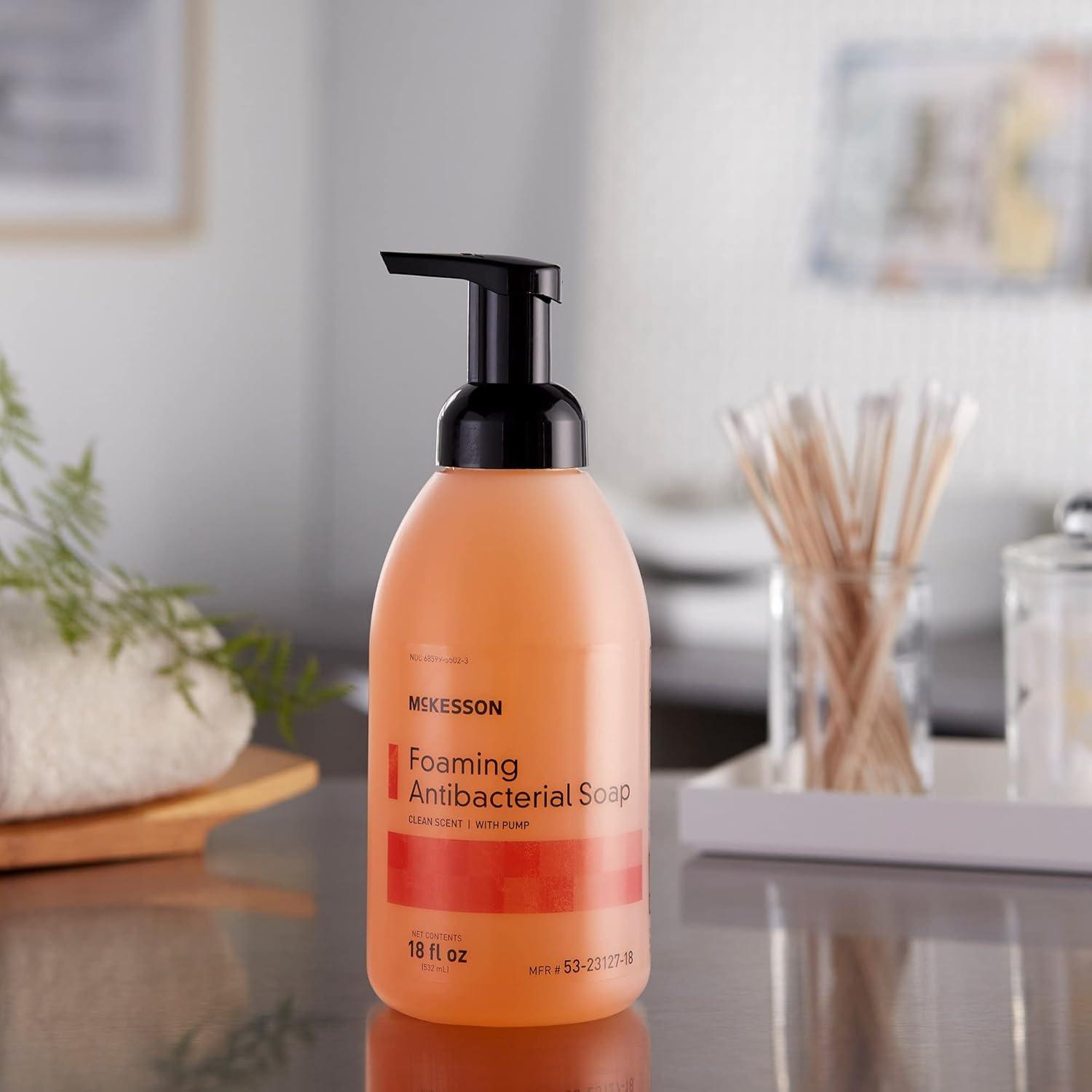 image:imageMcKesson Foaming Hand Soap Clean Scent 18 oz 12 Count