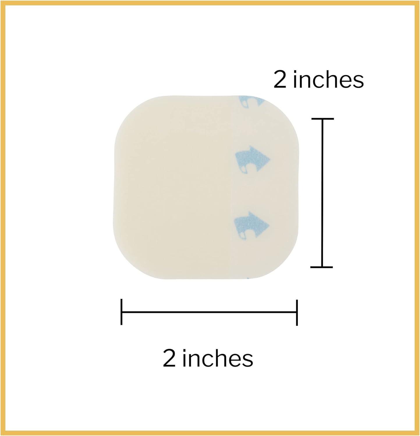 image:imageMcKesson Hydrocolloid Dressing Sterile Thin 20 Boxes 400 Dressings Total SelfAdhesive Sterile Bandage Waterproof Patch for Bed Sore Mild Burn Blister Acne Care 2 in x 2 in