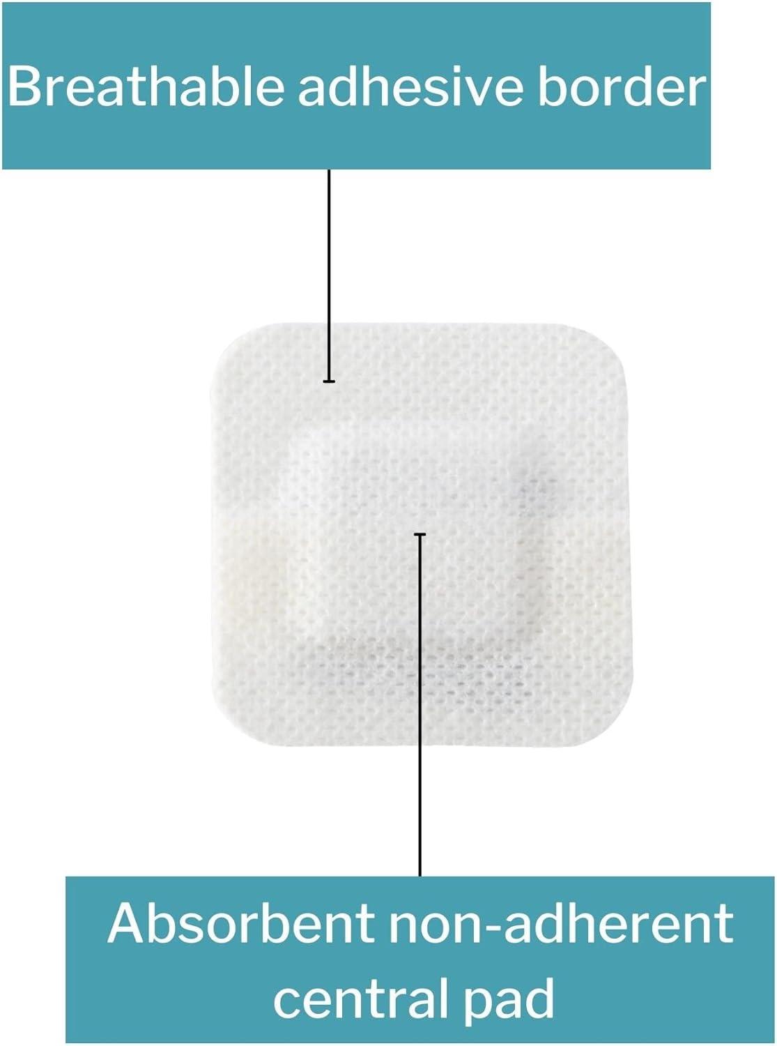 image:imageMcKesson Island Dressing Sterile PolypropyleneRayon 4 in x 4 in Dimension 2 in x 2 in Pad 25 Count 1 Pack