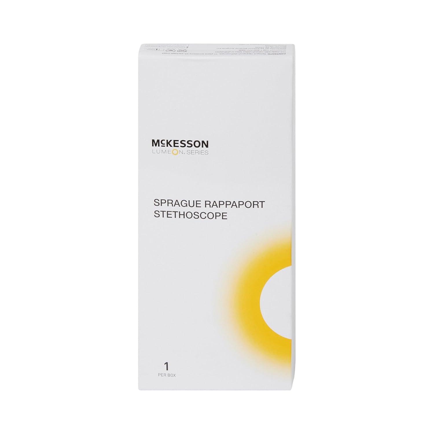 image:imageMcKesson LUMEON Sprague Rappaport Stethoscope DoubleSided Chestpiece Blue 22 in 1 Count