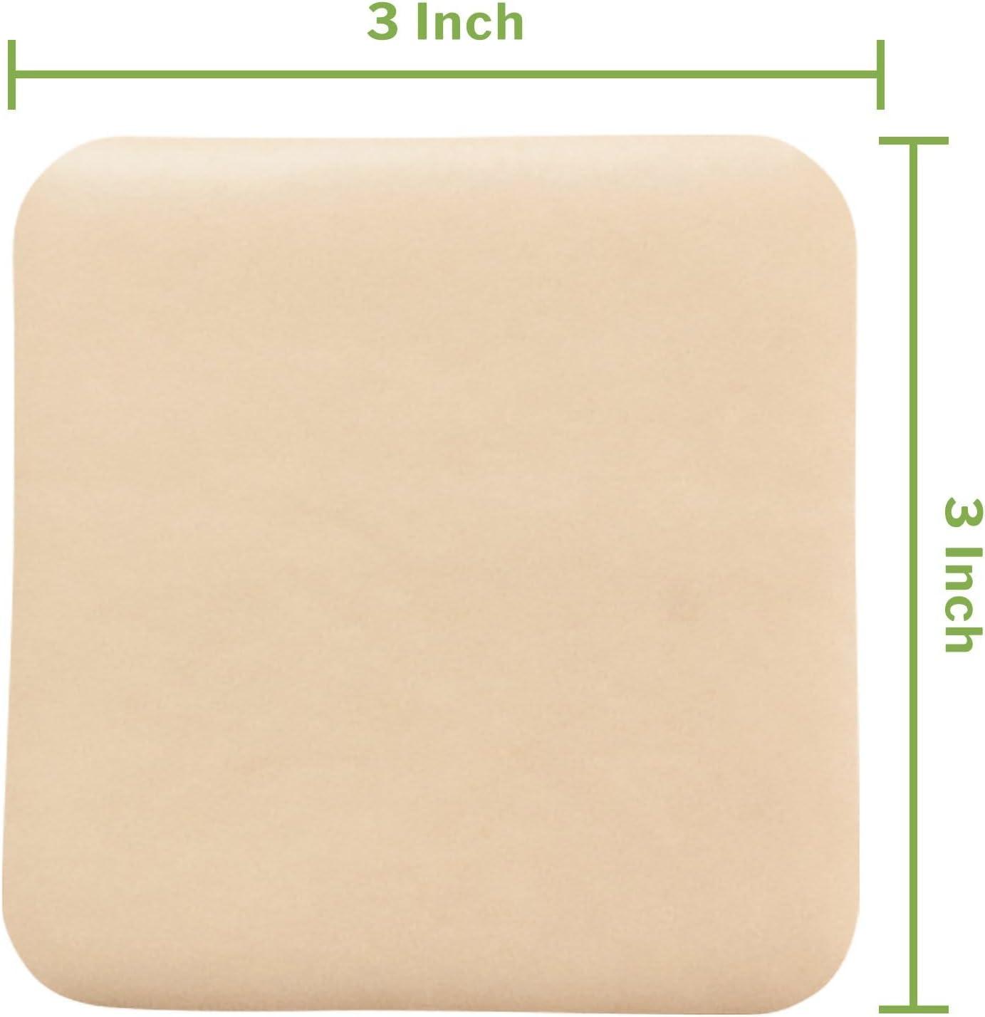 image:imageMcKesson Lite Hydrocellular Foam Dressings Sterile Silicone Adhesive Without Border 3 in x 3 in 10 Count 1 Pack