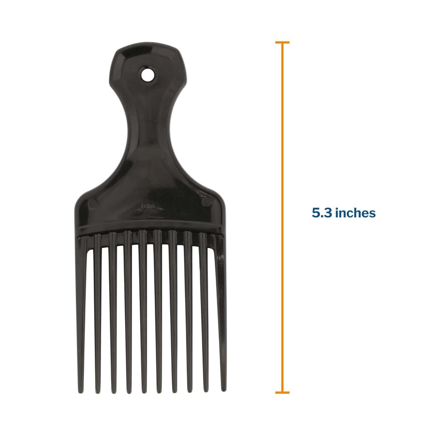 image:imageMcKesson Mini Pick Comb Hair Pick Polypropylene Black 53 in 144 Count