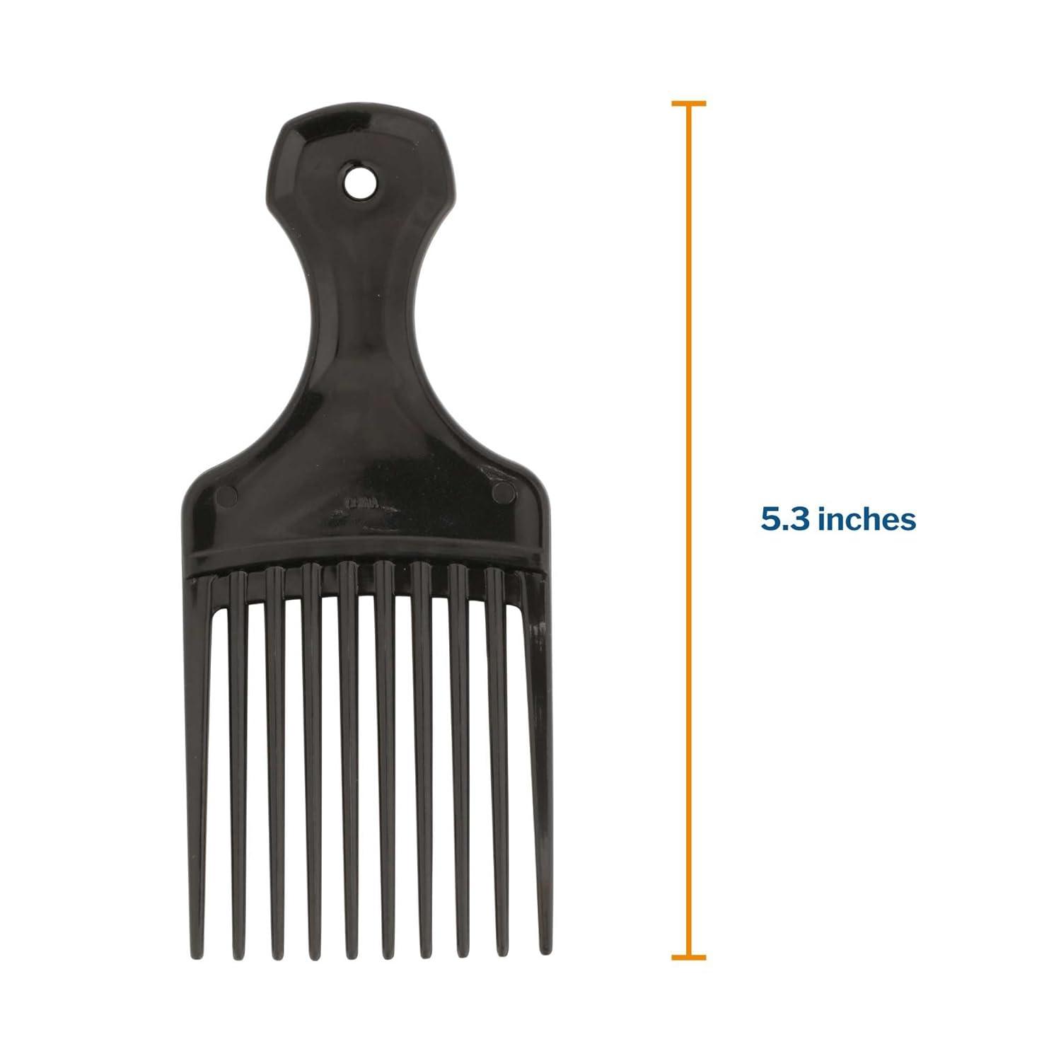 image:imageMcKesson Mini Pick Comb Hair Pick Polypropylene Black 53 in 144 Count