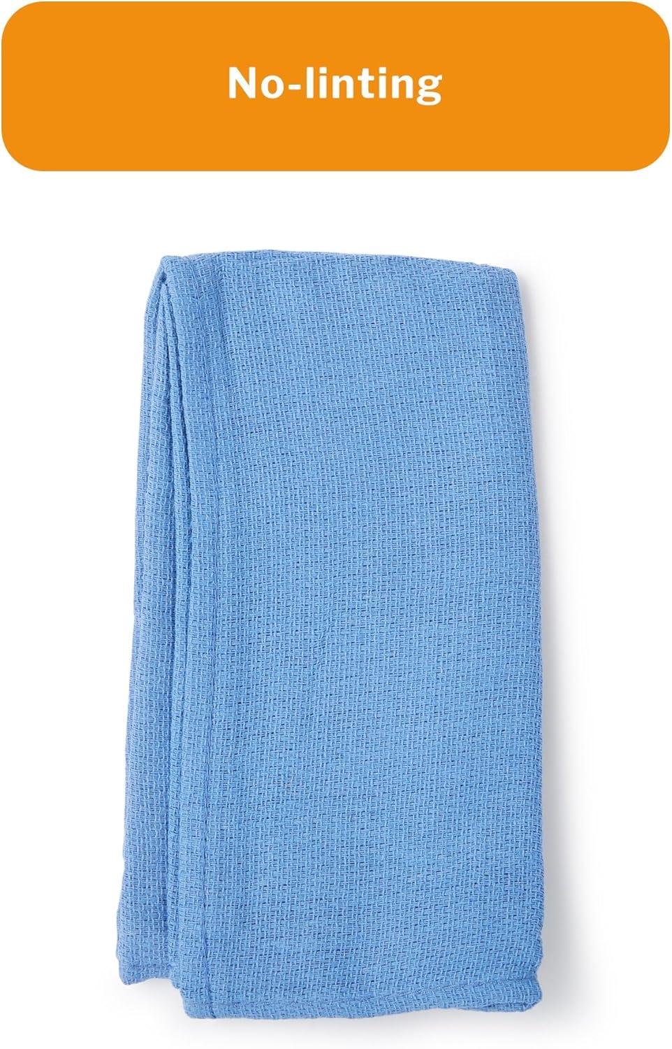image:imageMcKesson Operating Room Towels Sterile Disposable PreWashed Blue 17 in x 27 in 4 Towels 20 Packs 80 Total