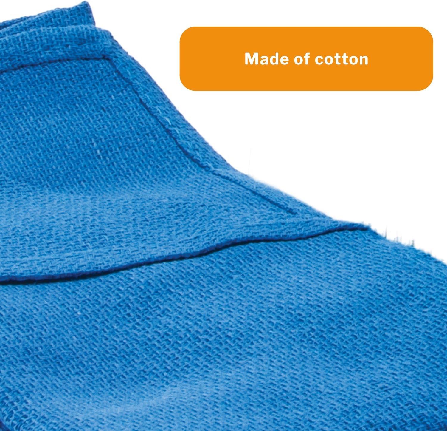 image:imageMcKesson Operating Room Towels Sterile Disposable PreWashed Blue 17 in x 27 in 4 Towels 20 Packs 80 Total
