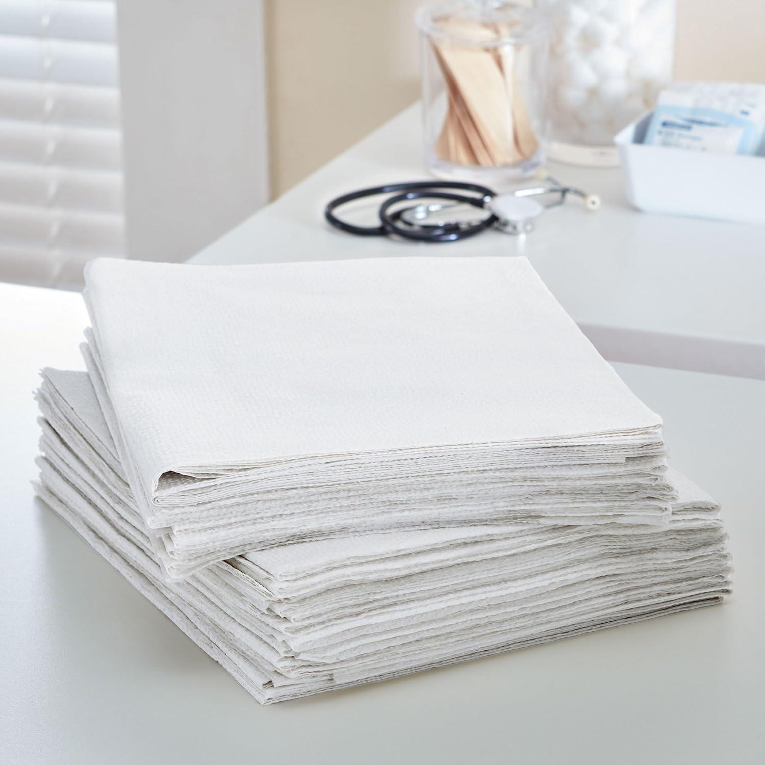image:imageMcKesson Physical Exam Drape Disposable Medical Sheets White 72 in x 40 in 50 Count