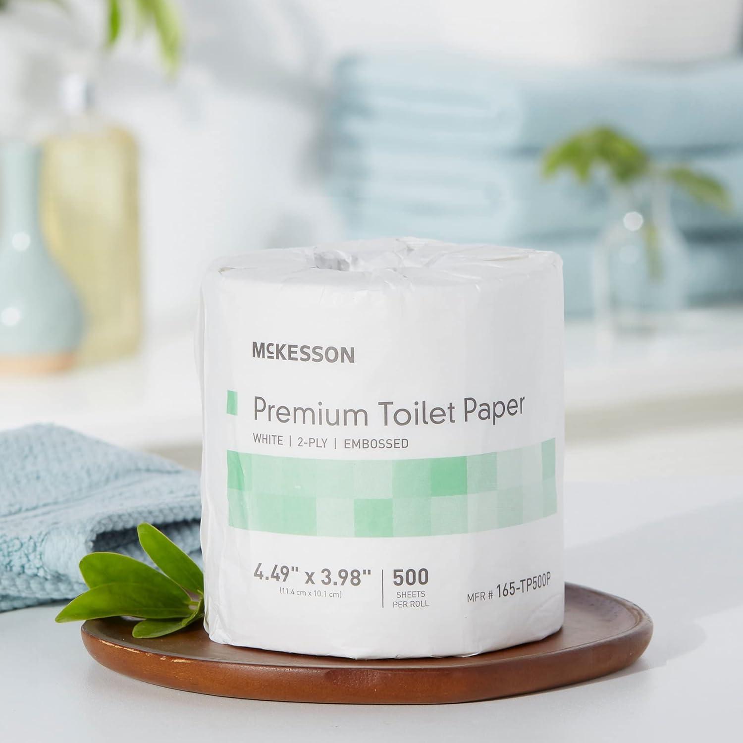 image:imageMcKesson Premium Toilet Paper 2Ply 1 Roll 80 Packs 80 Total
