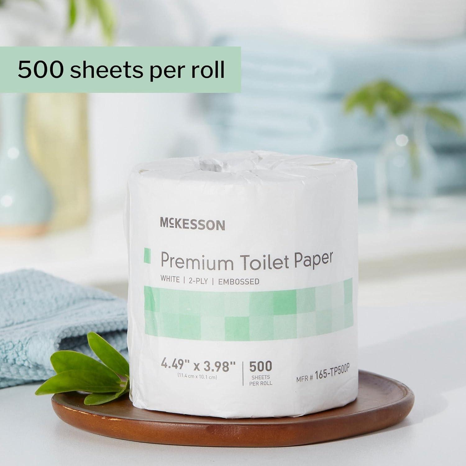 image:imageMcKesson Premium Toilet Paper 2Ply 1 Roll 80 Packs 80 Total