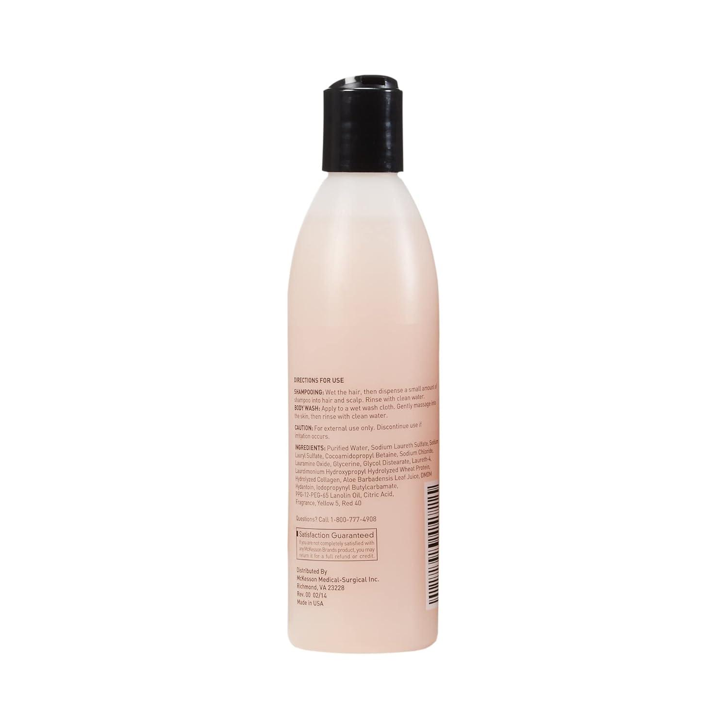 image:imageMcKesson Shampoo and Body Wash with Aloe Apricot Scent 8 oz 48 Count