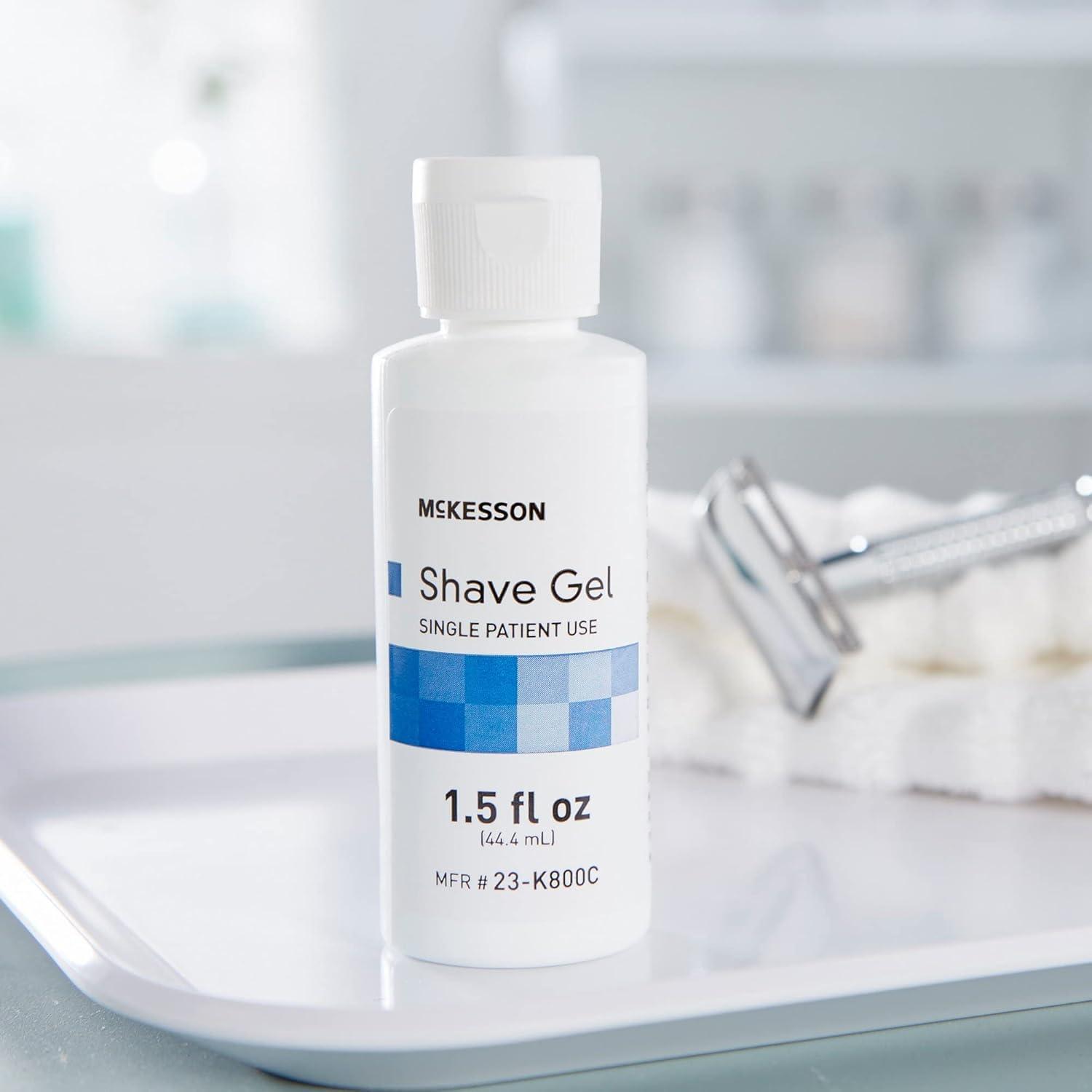 image:imageMcKesson Shave Gel Single Patient Use 15 fl oz 1 Count1 Count Pack of 96