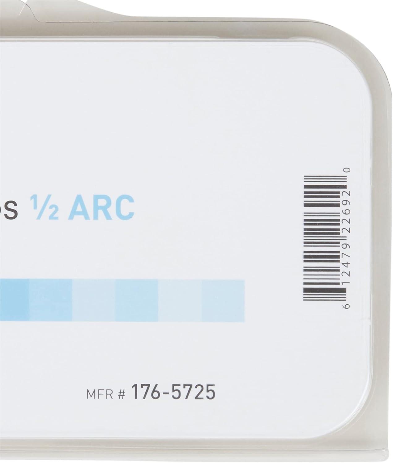 image:imageMcKesson Skin Barrier Strips Ostomy Water Resistant Hydrocolloid 12 Arc Shape 1 in Width 20 Count 1 Pack