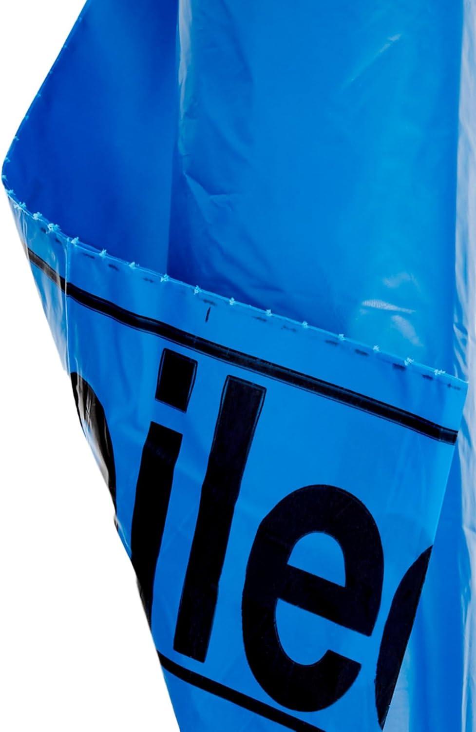 image:imageMcKesson Soiled Linen and Laundry Handling Bags StarSealed Bottom 12 mil Blue 40 gal 45 gal Capacity 40 in x 46 in 100 Count