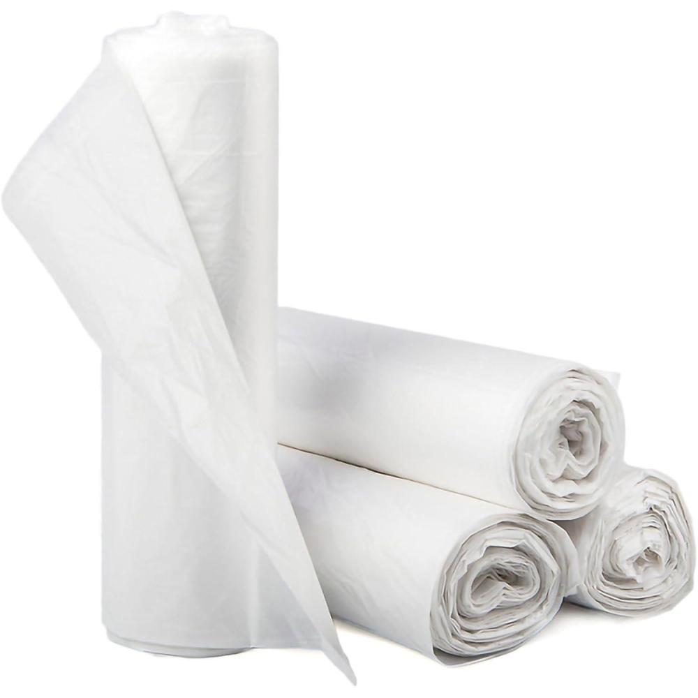 image:imageInteplast Trash Can Liners  Extra Heavy Duty  StarSealed Bottom 070 mil  Clear 16 gal Capacity 24 in x 32 in