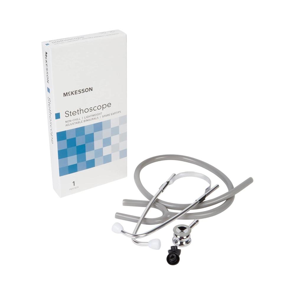 image:imageMcKesson Gray Lightweight Infant Diagnostic Stethoscope 21 inches 1 Count
