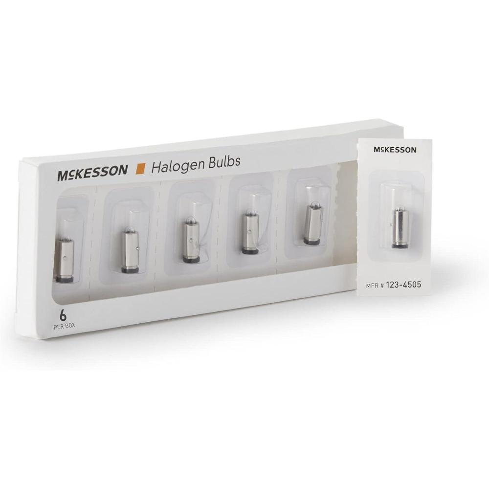 image:imageMcKesson Halogen Lamp Bulbs  Fits Ophthalmoscope  35 Volts 25 Watts 1 Count 6 Packs 6 Total