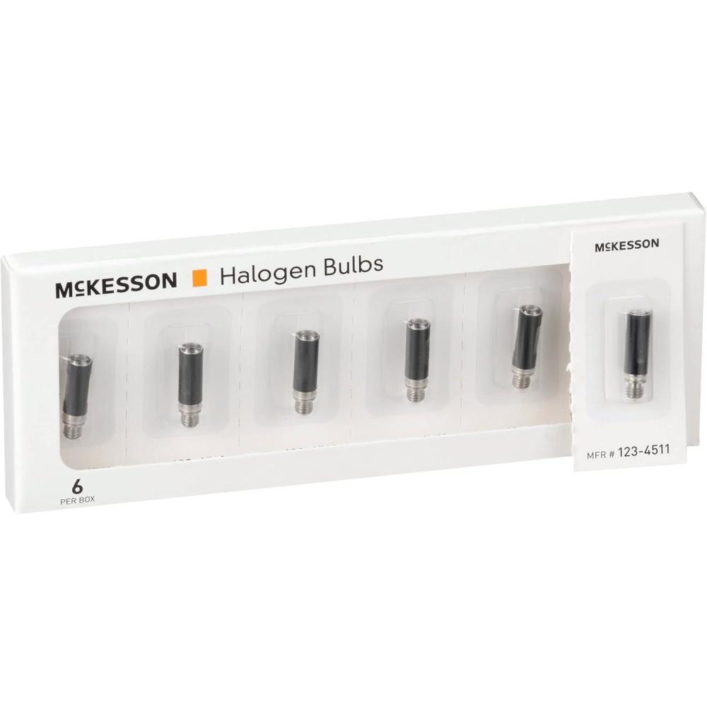 image:imageMcKesson Halogen Light Bulbs 3 Watts 46 Volts Diagnostic Lamp Light Bulb for Medical Surgical Instruments 1 Count 1 Pack
