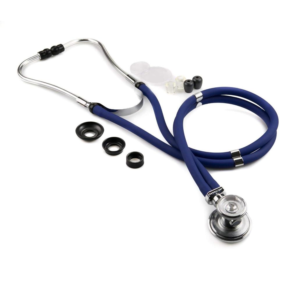 image:imageMcKesson LUMEON Sprague Rappaport Stethoscope DoubleSided Chestpiece Blue 22 in 1 Count