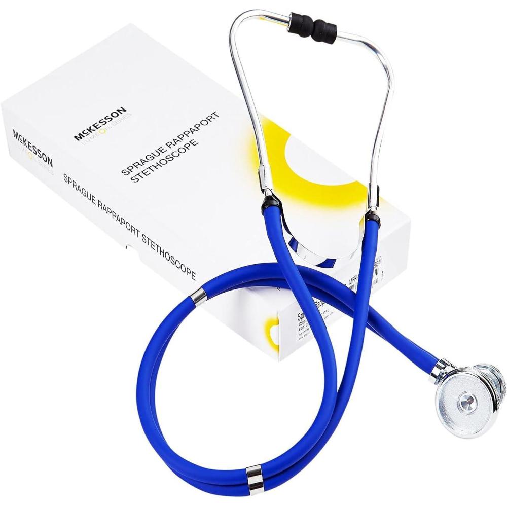 image:imageMcKesson LUMEON Sprague Rappaport Stethoscope Royal Blue 1 Count