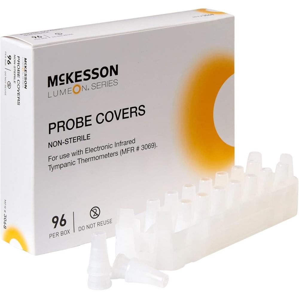 image:imageMcKesson LUMEON Tympanic Thermometer Probe Cover For use with Tympanic Thermometers 3068