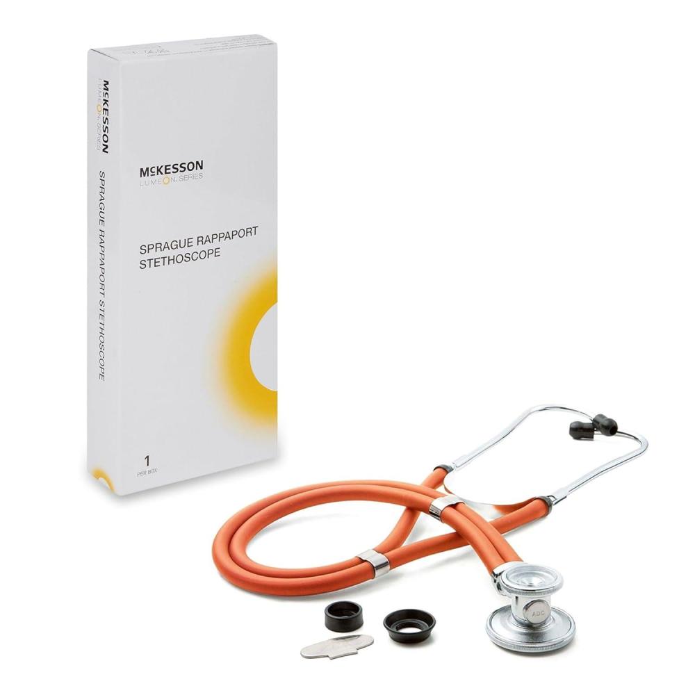 image:imageMcKesson Orange Sprague Stethoscope 22 inches 1 Count