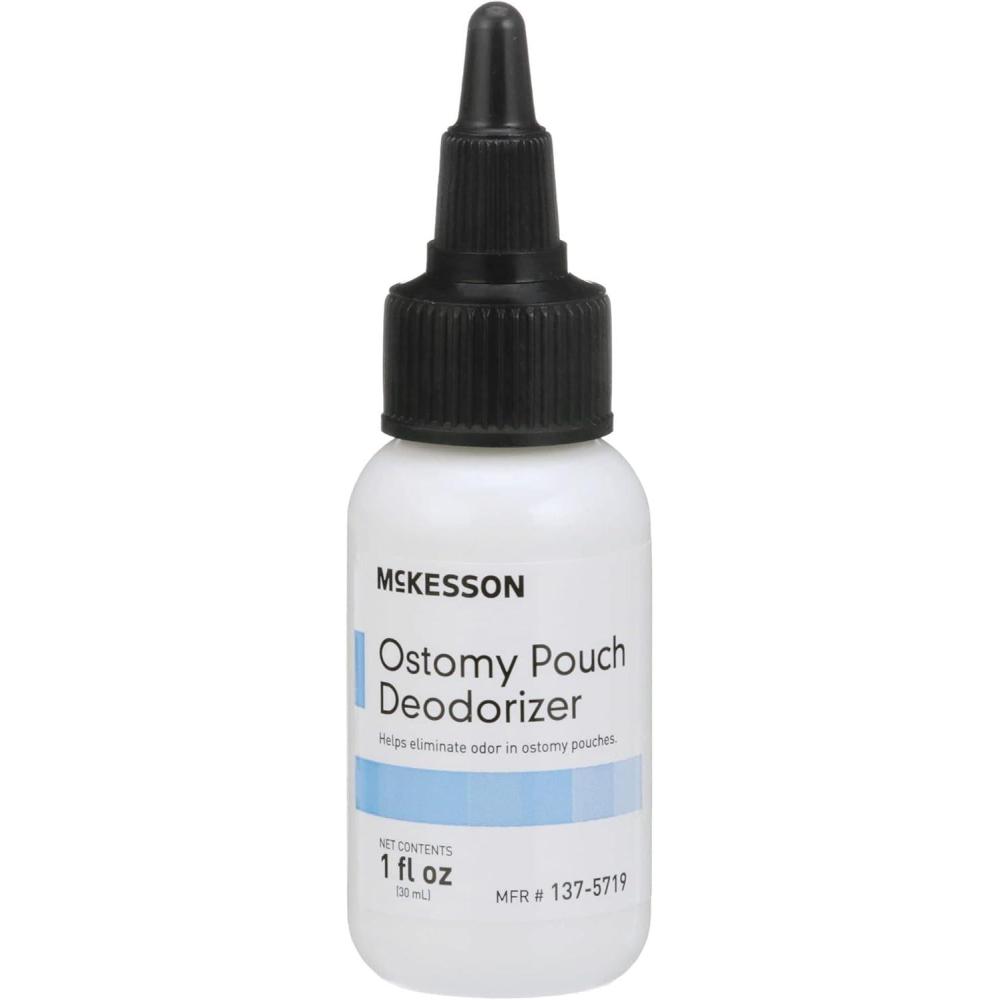 image:imageMcKesson Ostomy Pouch Deodorizer  Unscented Odor Neutralizer for Ostomy Appliances 1 oz Dropper Bottle 1 Count 12 Packs 12 Total