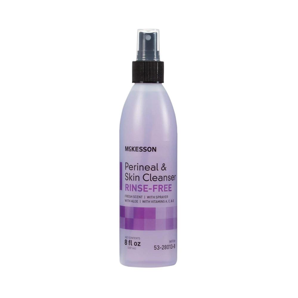 image:imageMcKesson Perineal Skin Cleanser with Aloe 1 Gallon Pack of 4 RinseFree Body Wash for Incontinence or Ostomy Care Fresh Scent8 Ounce Pack of 1