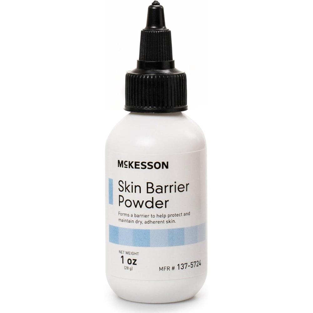 image:imageMcKesson Skin Barrier Powder Protect and Maintain Dry Adherent Skin 1 oz 1 Count 50 Packs 50 Total