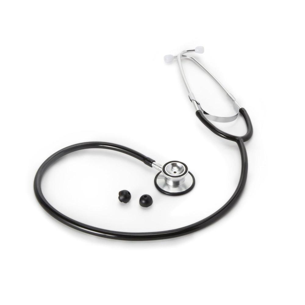 image:imageMcKesson Stethoscope Lightweight DoubleSided Chestpiece Adjustable Binaurals Black 22 in 1 Count