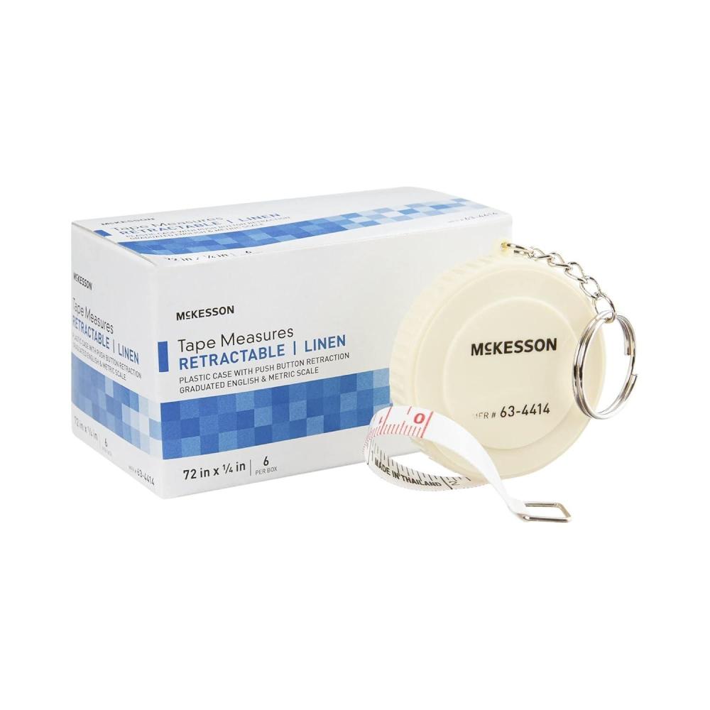 image:imageMcKesson Tape Measure Retractable EnglishMetric Scale 72 in 6 Count