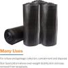 McKesson 30 Gallon Trash Bags – 250 Count, 30″ x 36″ Black Garbage Bags, Durable 0.58 Mil with Star-Sealed Bottom, Large Trash Can Liners for Commercial Use, Coreless Rolls