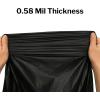 McKesson 30 Gallon Trash Bags – 250 Count, 30″ x 36″ Black Garbage Bags, Durable 0.58 Mil with Star-Sealed Bottom, Large Trash Can Liners for Commercial Use, Coreless Rolls