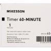 McKesson 60-Minute Wind Up Timer with Single Chime – Visual Timer for Home, Kitchen, Classroom, 1 Count