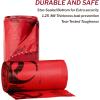 McKesson Biohazard Bags, 10 to 15 gal [250 Count] Hazardous Infectious Waste Bag, Medical Hospital Grade, Red
