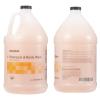McKesson Body Wash and Shampoo [4 Count] – 1 Gallon Bulk Refill Full with Aloe, Cucumber Melon Scent – Sensitive Skin & Hair 2‑in‑1(Apricot)