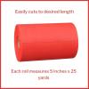 McKesson Can Do Exercise Resistance Band – Workout Bands for Physical Therapy – Red, Light Resistance – 5 in x 25 yd, 1 Count