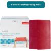 McKesson Can Do Exercise Resistance Band – Workout Bands for Physical Therapy – Red, Light Resistance – 5 in x 50 yd, 1 Count