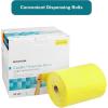 McKesson Can Do Exercise Resistance Band – Workout Bands for Physical Therapy – Yellow, Extra Light Resistance – 5 in x 50 yd, 1 Count