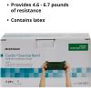 McKesson CanDo Exercise Band, Medium Resistance Level, Latex, Green, 5 in x 6 yd, 1 Count