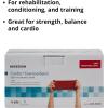 McKesson CanDo Red Exercise Light Resistance Band Roll for Home Workouts, Physical Therapy, Rehabilitation, Light Stretching and Training – 5″ x 6 Yards, 1 Count