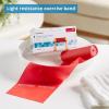 McKesson CanDo Red Exercise Light Resistance Band Roll for Home Workouts, Physical Therapy, Rehabilitation, Light Stretching and Training – 5″ x 6 Yards, 1 Count