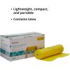 McKesson CanDo Yellow Exercise Extra-Light Resistance Band Roll for Home Workouts, Physical Therapy, Rehabilitation, Stretching and Training – 5″ x 6 Yards, 1 Count