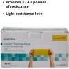 McKesson CanDo Yellow Exercise Extra-Light Resistance Band Roll for Home Workouts, Physical Therapy, Rehabilitation, Stretching and Training – 5″ x 6 Yards, 1 Count